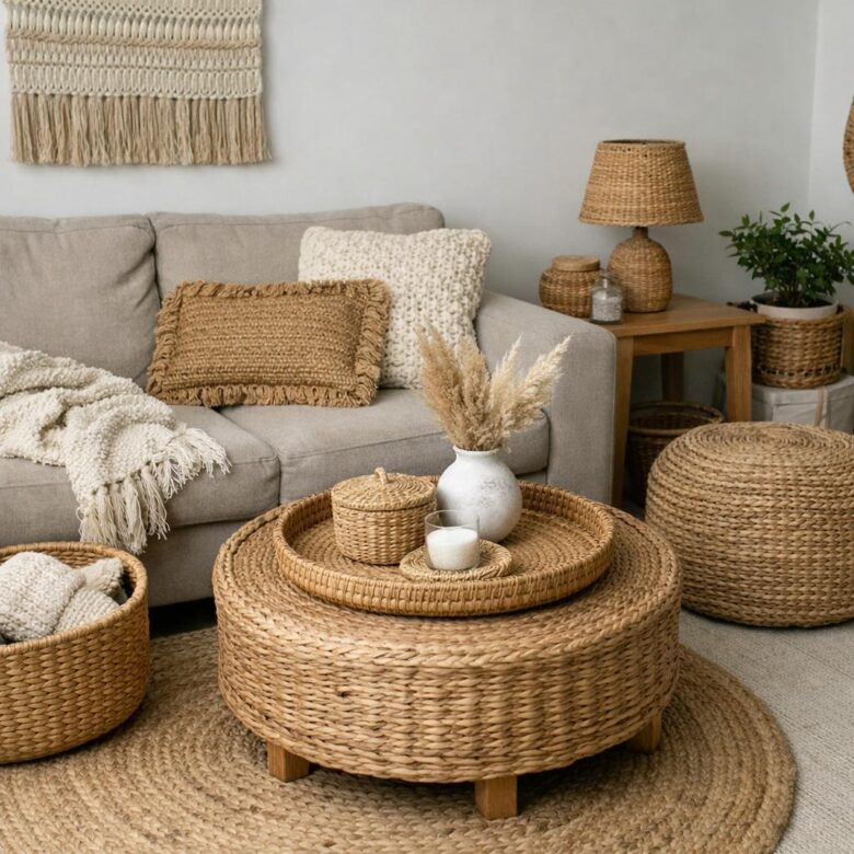 Best Woven Home Decor Ideas for a Cozy Living Space