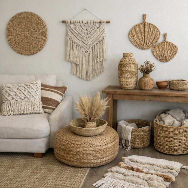 How to Decorate Your Home With Handmade Woven Pieces