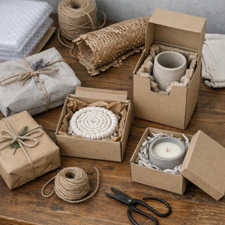 Best Packaging Ideas for Handmade Home Decor Products