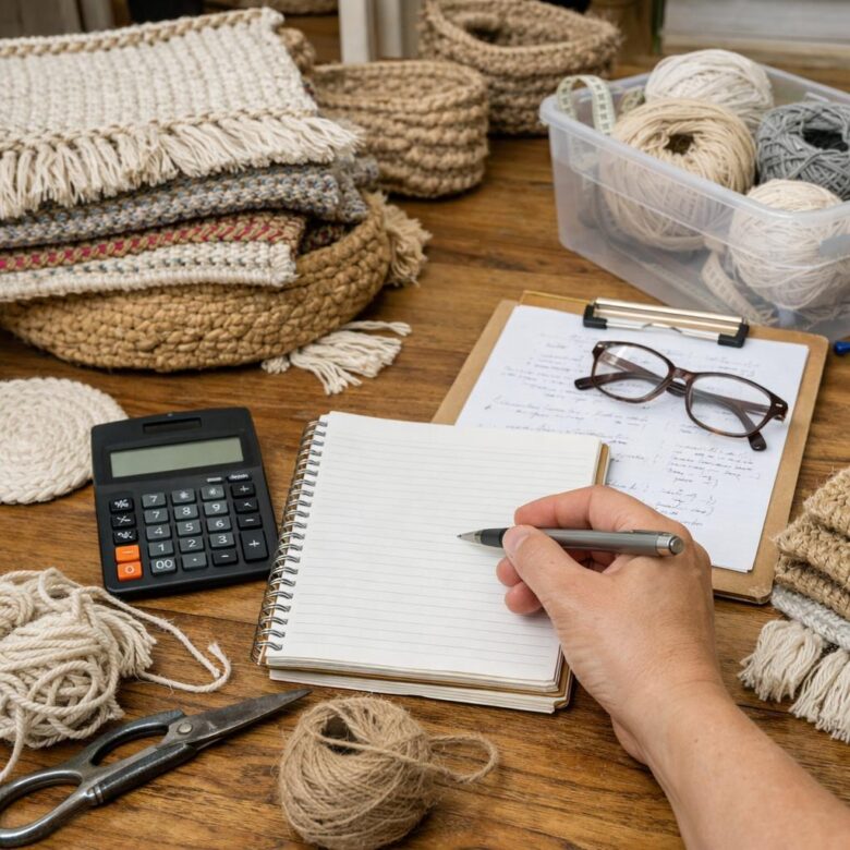 How to Price Handmade Woven Items Without Losing Profit