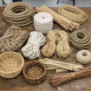 Best Natural Materials for Woven Home Decor Projects