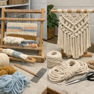 Weaving vs. Macrame: Which Craft Is Better for Beginners?